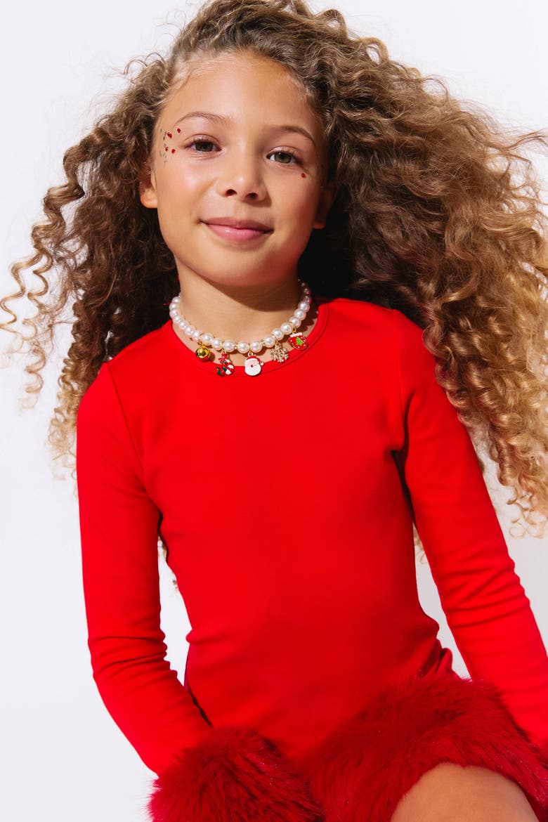 Holly Dress, Alternate, color, Red
