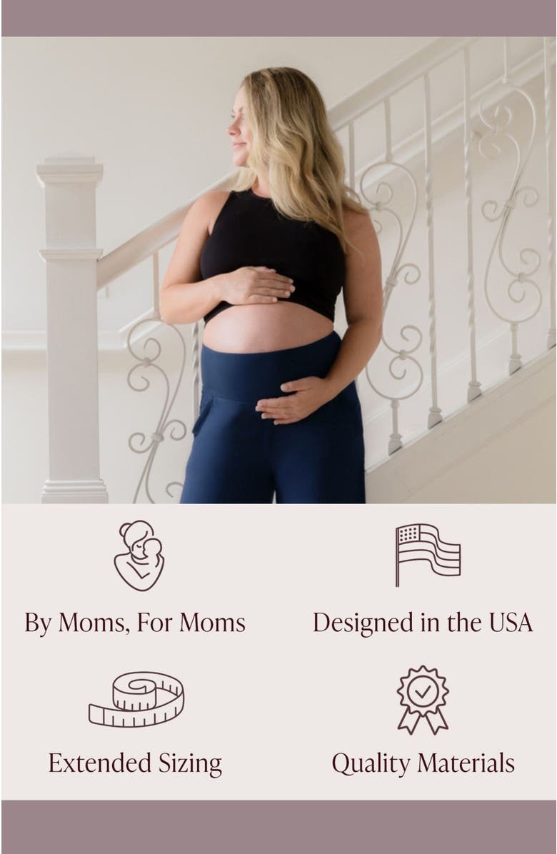 Kindred Bravely Busty Sublime Maternity & Nursing Longline Bra Top, Alternate, color, Black