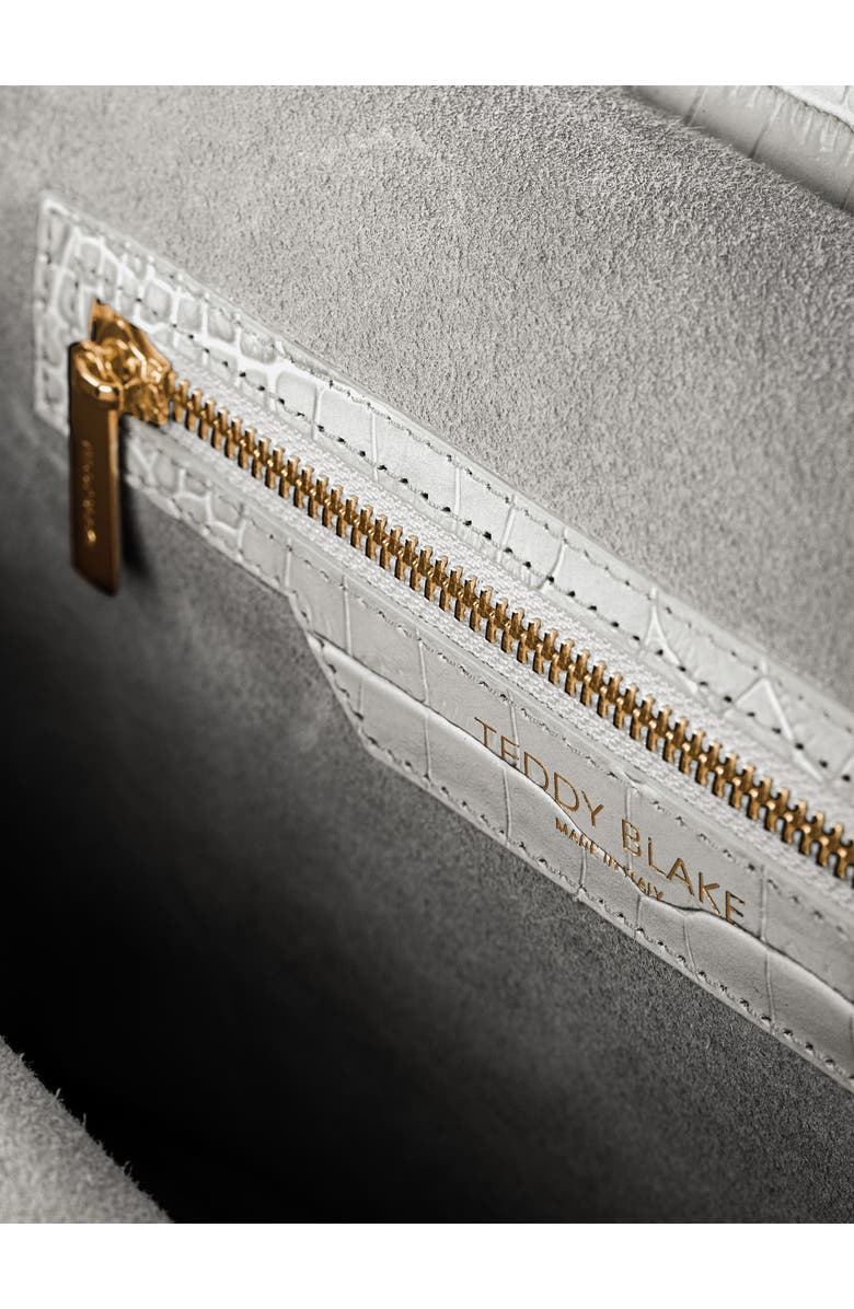 Teddy Blake Gigi Croco 13", Alternate, color, Light Grey