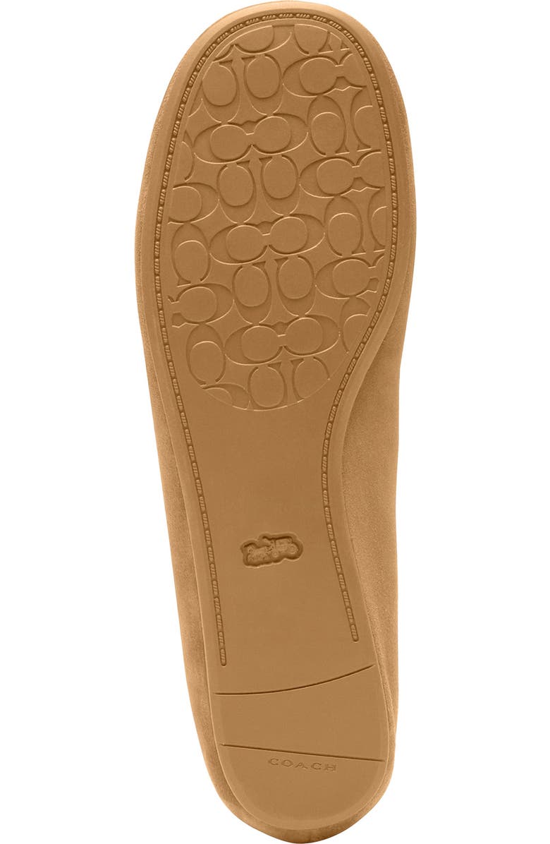 COACH Houston Ballet Flat, Alternate, color, Coconut