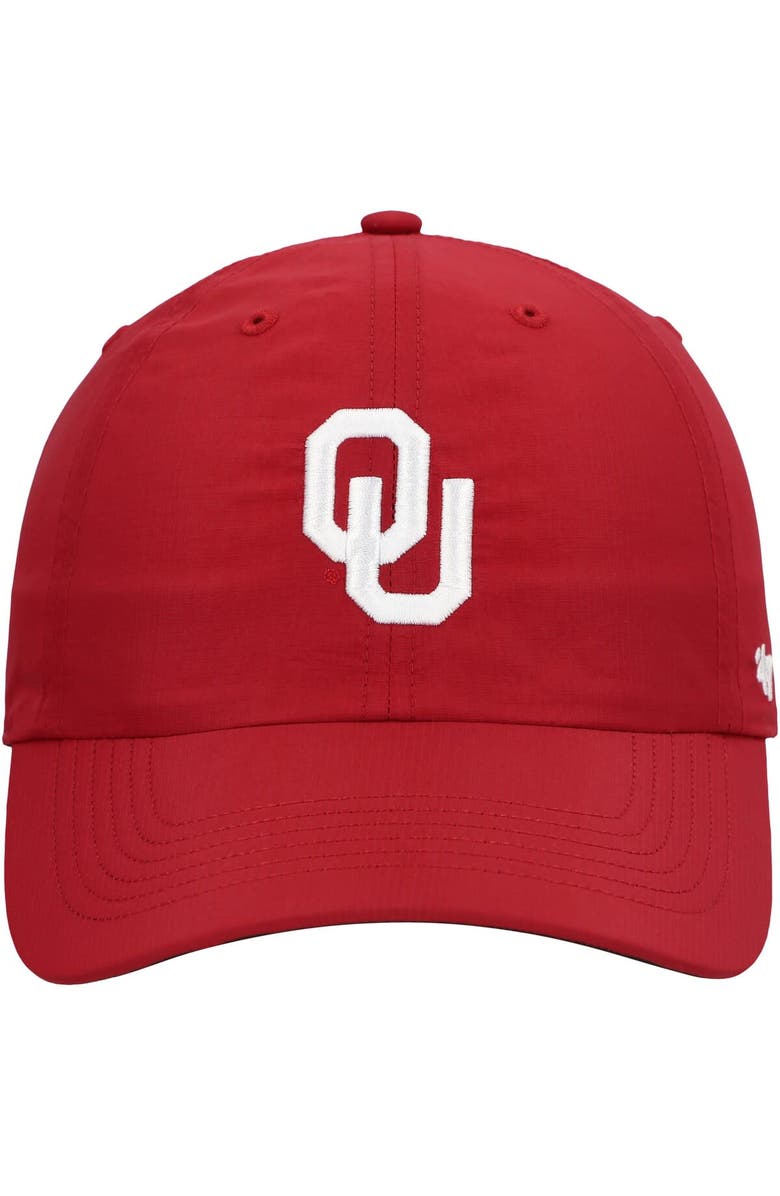 '47 Men's '47 Crimson Oklahoma Sooners brrr° Clean Up Adjustable Hat, Alternate, color, 