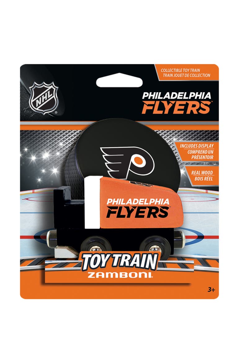 Philadelphia Flyers Zamboni Train Engine, Alternate, color, Multicolor