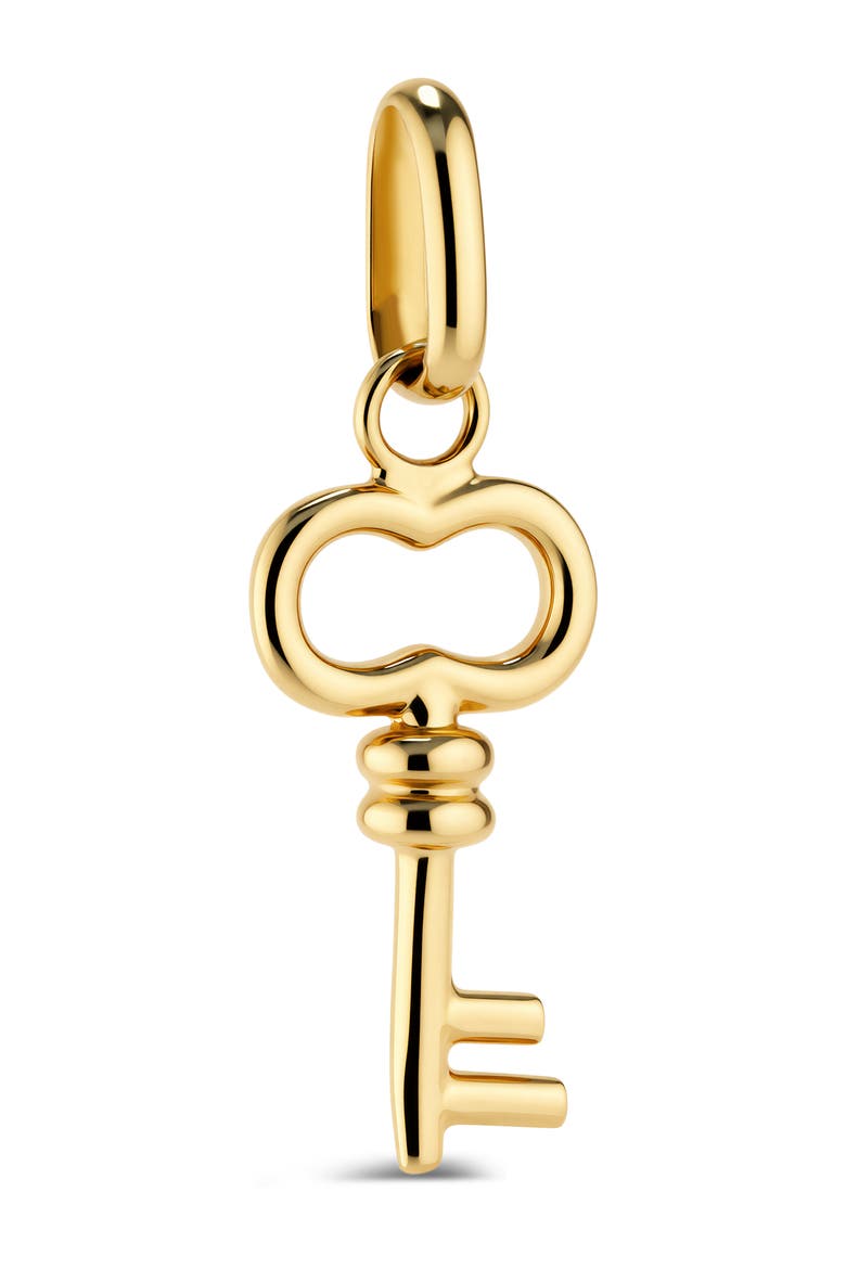 Key Charm Pendant in 14K Gold, Main, color, Yellow Gold