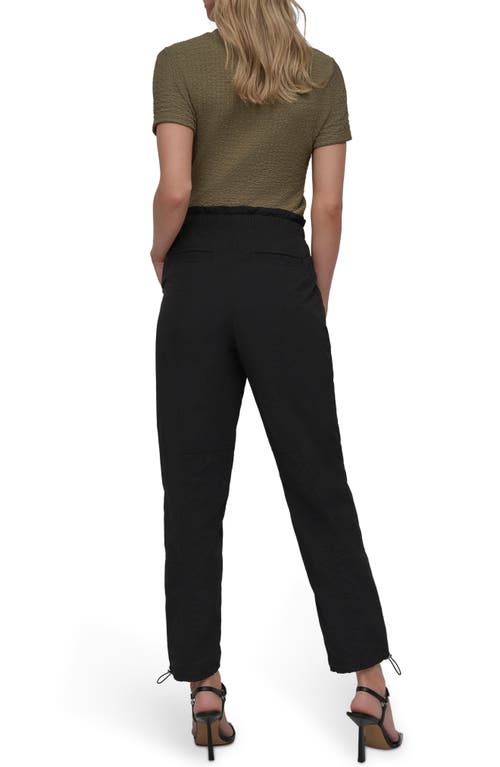 Dkny Cargo Joggers In Black