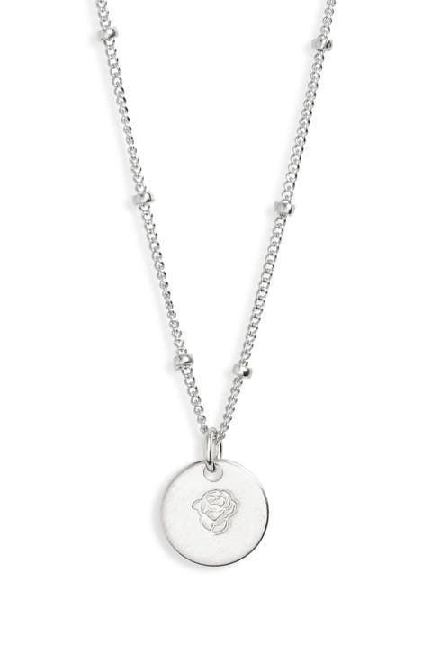 Petite Birth Flower Necklace