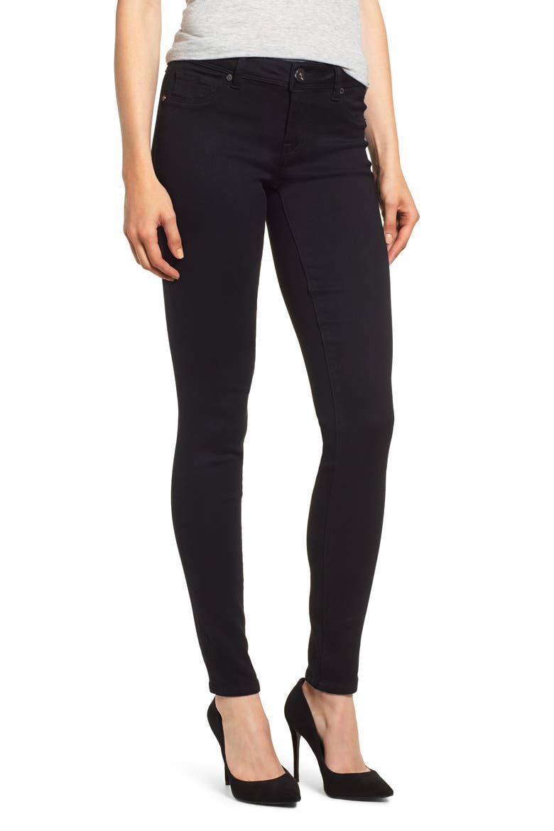 Long Butter Jeggings, Main, color, BLACK