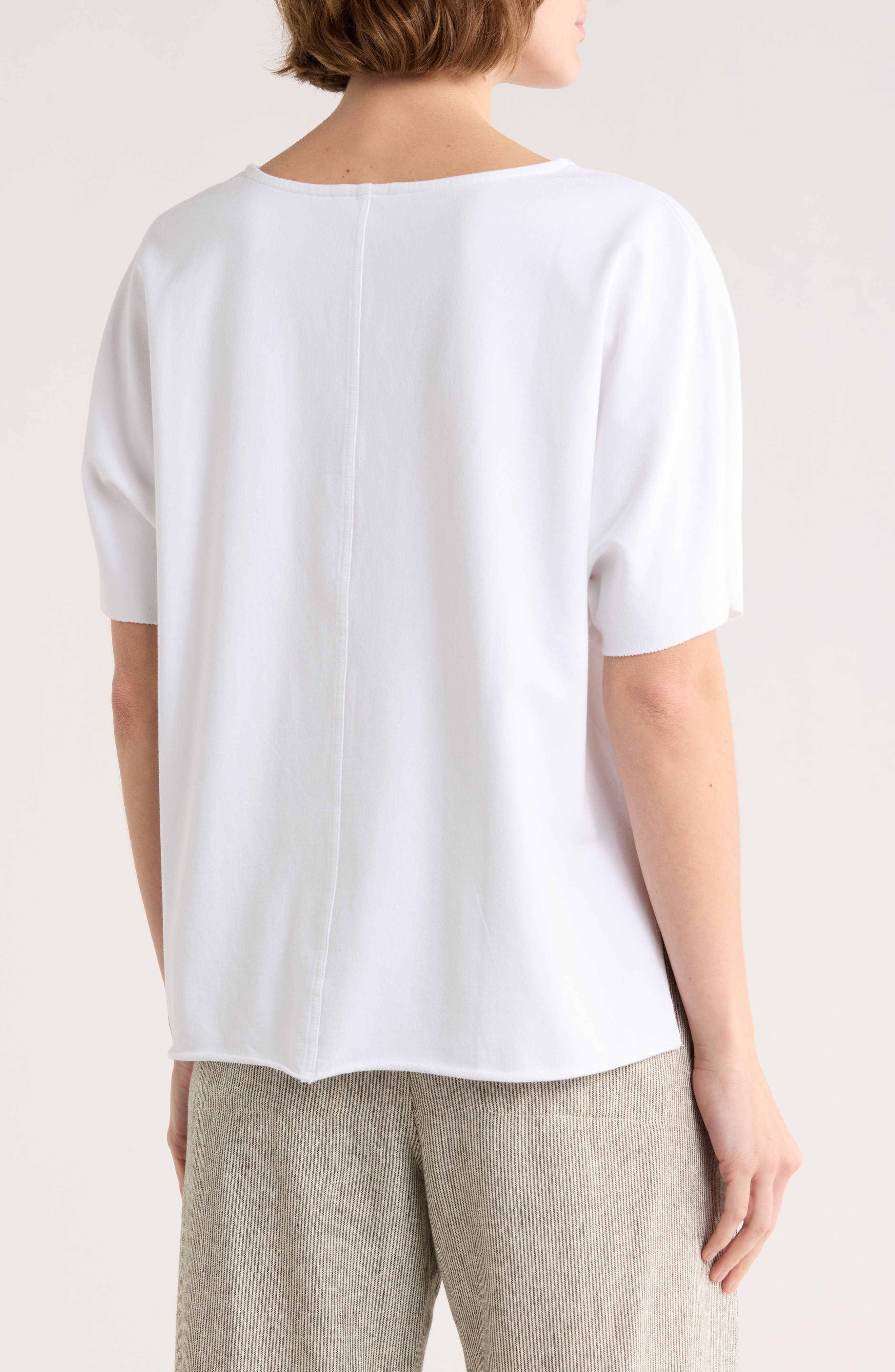 Relaxed French Terry Shirt - image 4