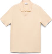 MANGO Regular Fit Cotton Pique Knit Polo