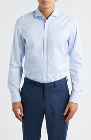 BOSS Hank Slim Fit Cotton Dress Shirt