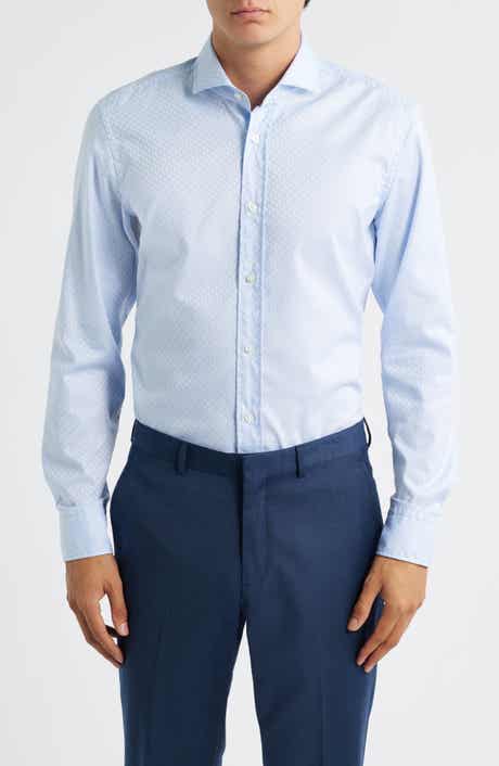 BOSS Hank Slim Fit Cotton Dress Shirt