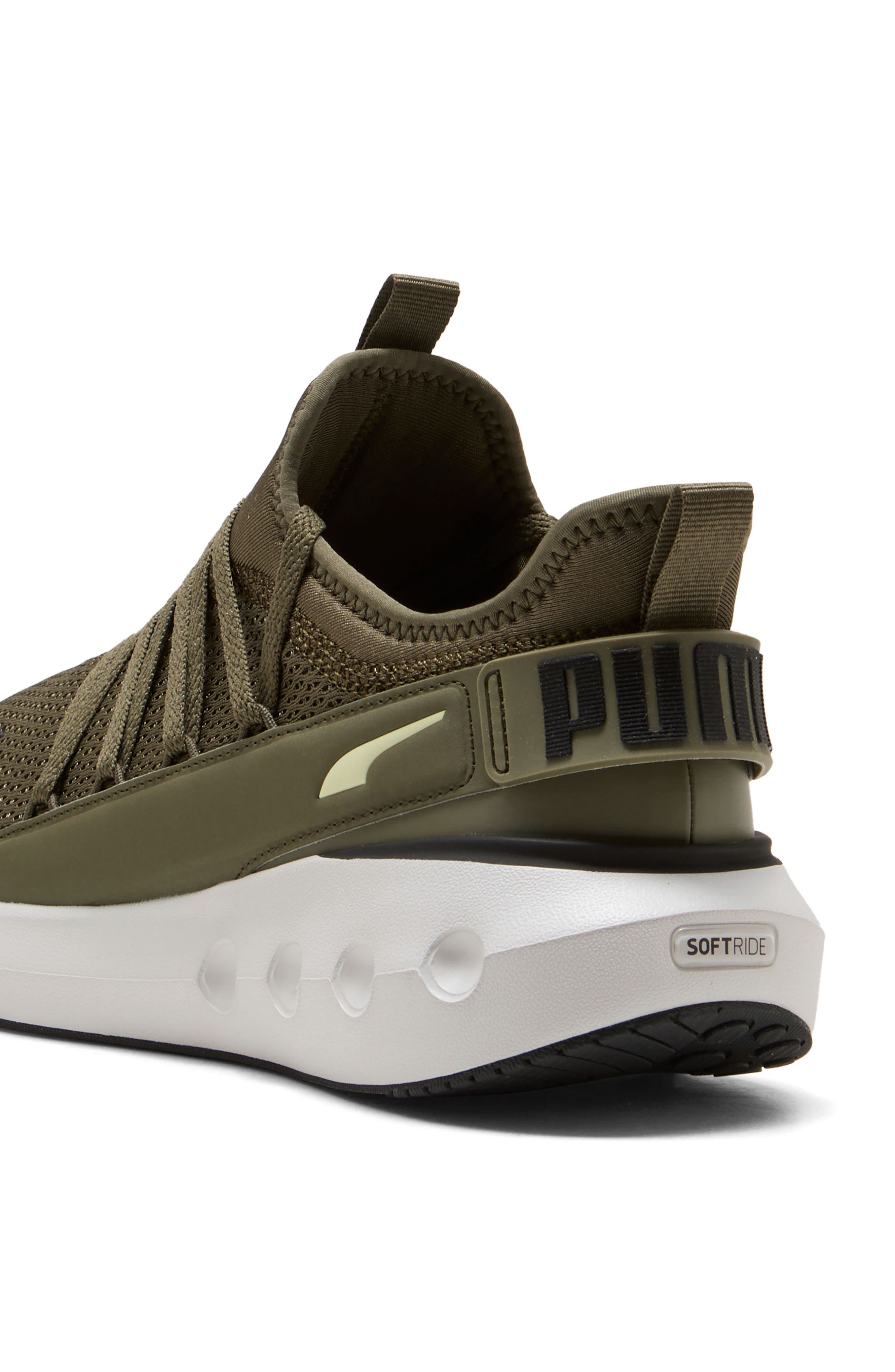PUMA Softride Carson Fresh Running Shoe, Alternate, color, Loden Green/ Feather Gray