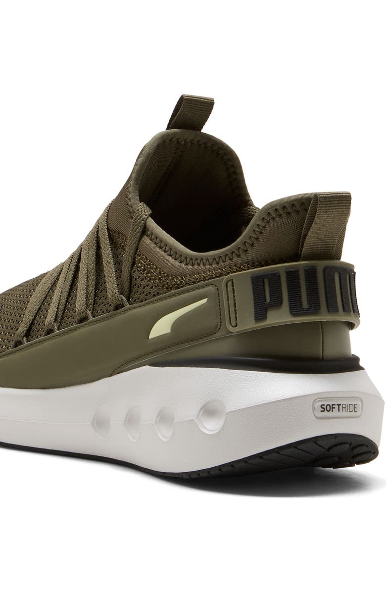 PUMA Softride Carson Fresh Running Shoe, Alternate, color, Loden Green/ Feather Gray