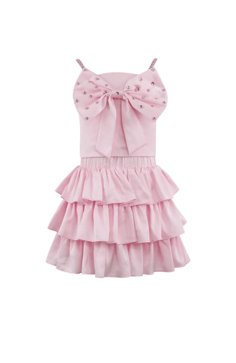 Crystal Big Bow Set