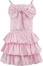 Lola + The Boys Crystal Big Bow Set