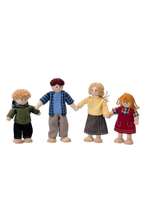 PlanToys® 4-Piece Doll Family in Blue Multi  product
