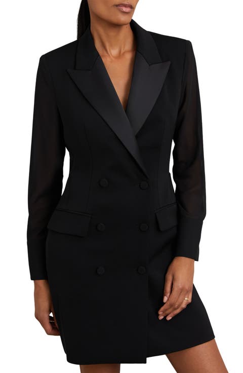 Adina Double Breasted Blazer Dress