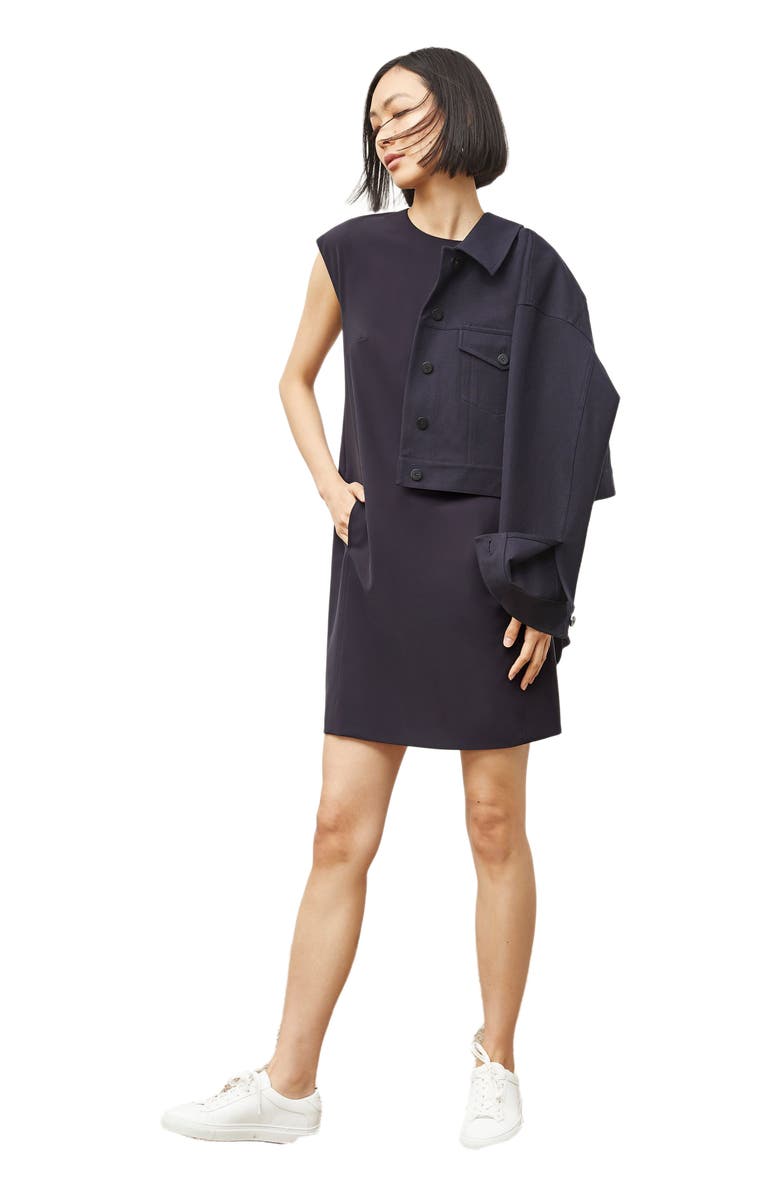 M.M.LaFleur Maaza Travel Dress - OrigamiTech, Alternate, color, 
