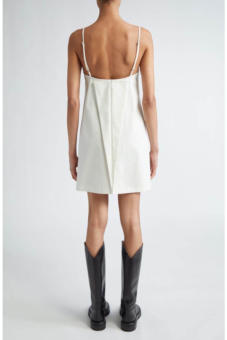 Commission Creased Cotton & Nylon Mini Slipdress (Women)