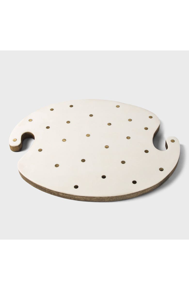 Mela Artisans Sitara Serving Board, Main, color, Gold