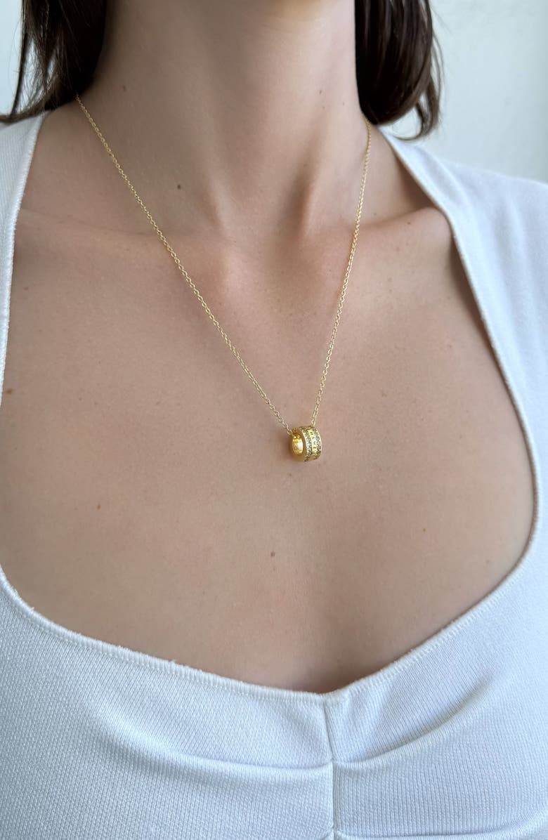 Adornia Cubic Zirconia Pendant Necklace, Alternate, color, 