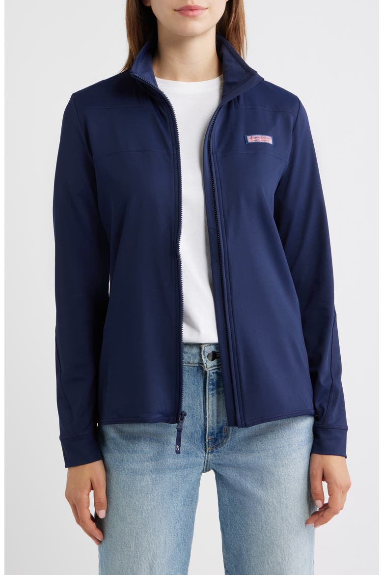 Sankaty Full-Zip Jacket, Main, color, NAUTICAL NAVY