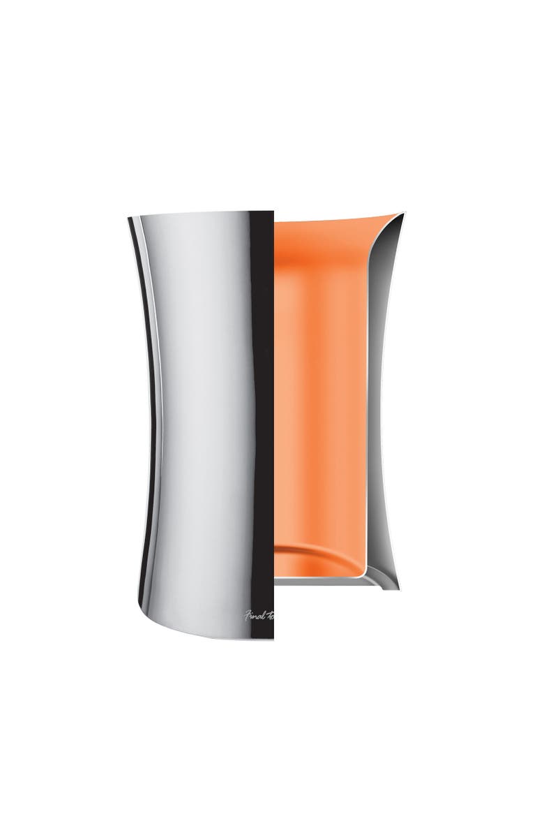 FINAL TOUCH Double-Wall Stainless Steel Wine Chiller, Alternate, color, Silver