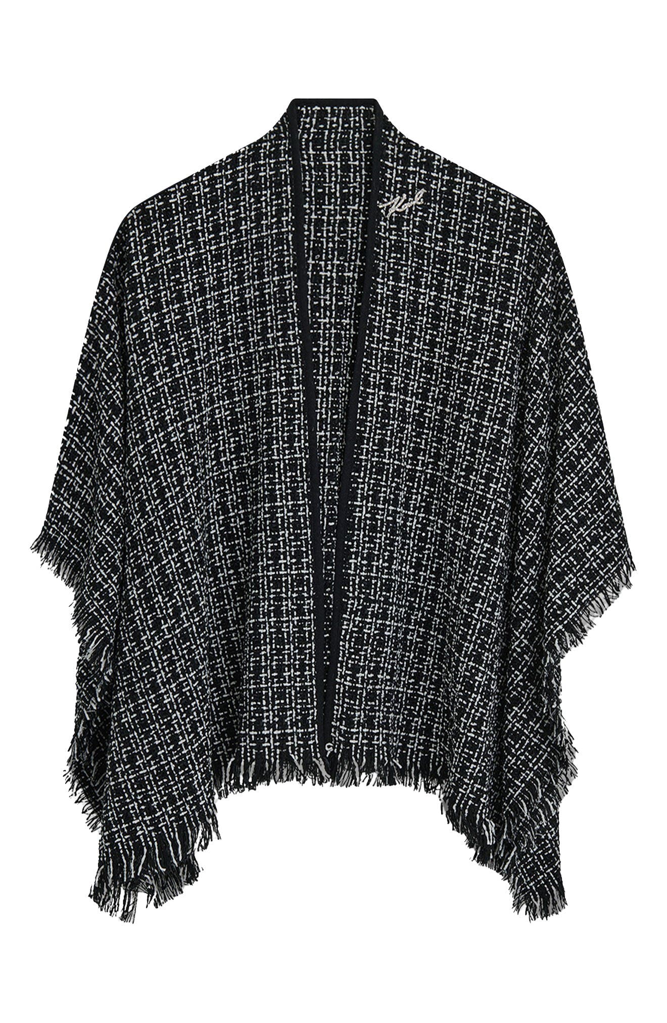 KARL LAGERFELD PARIS Marled Ruana