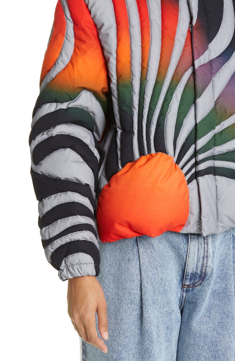 ERL Gender Inclusive Sunset Puffer Jacket, Alternate, color, 