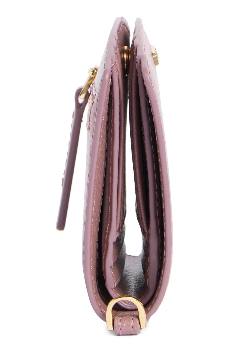 TUMI Bifold Leather Wallet, Alternate, color, Pearl Pink