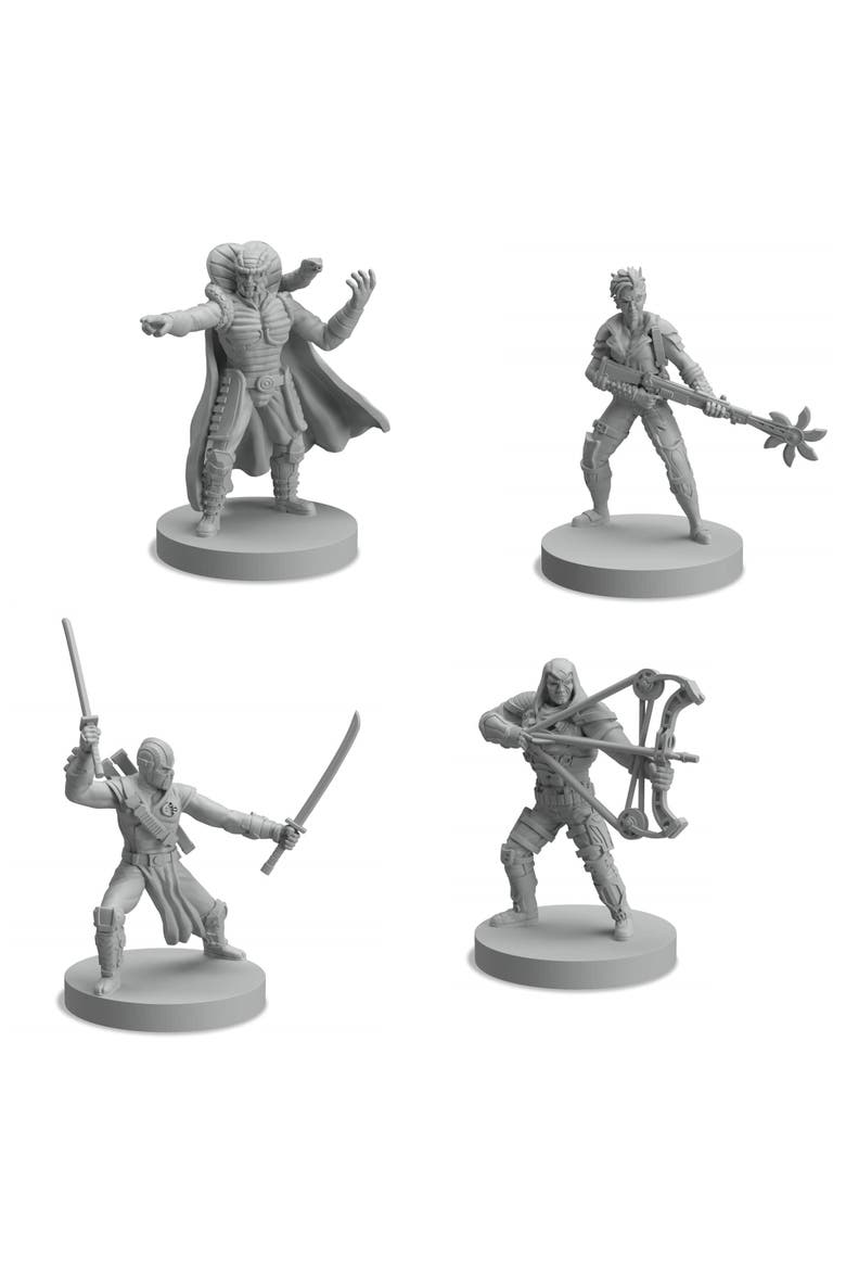Roleplaying Game Villain Miniatures Set 1 12 Miniatures Expansion, Alternate, color, Multicolored