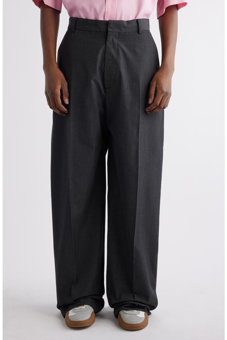 パンツ Acne studios pin striped wide trousers Pinstripe Wide Leg Trousers (Men) | Nordstrom