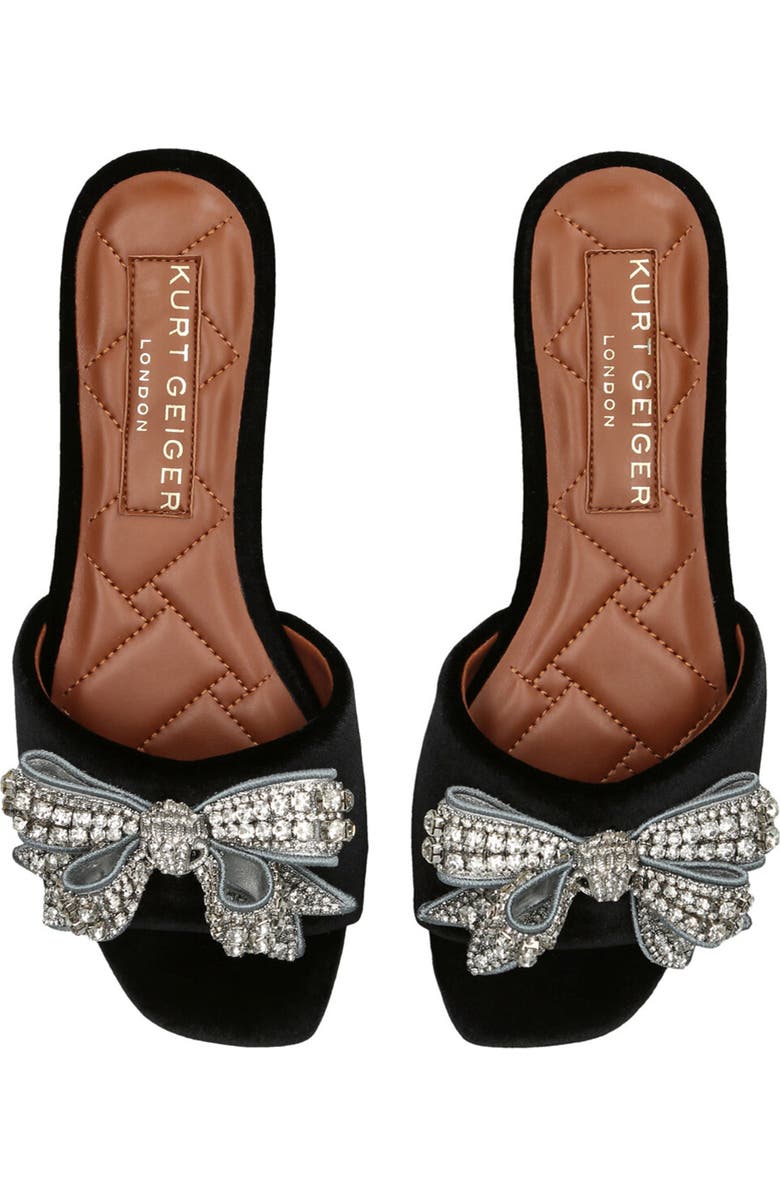 Kurt Geiger London Kensington Bow Slide Sandal, Alternate, color,