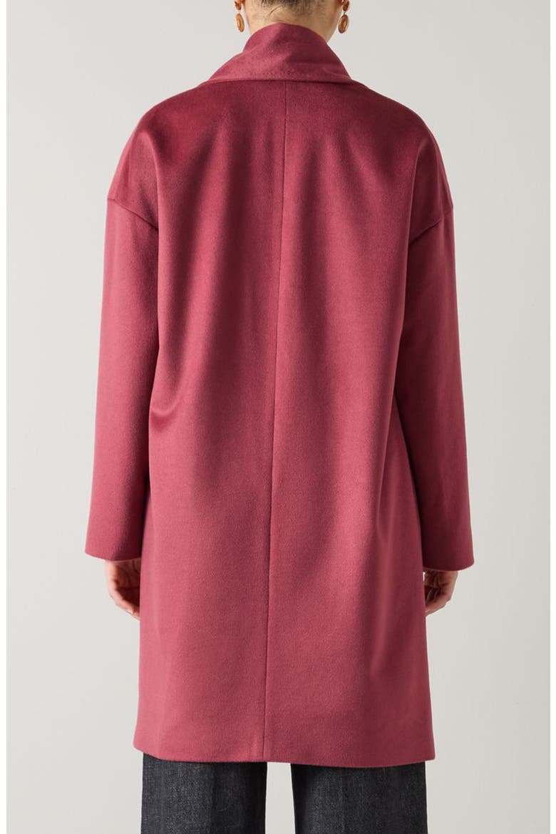 Gwen Merino Wool Scarf Coat, Alternate, color, RED