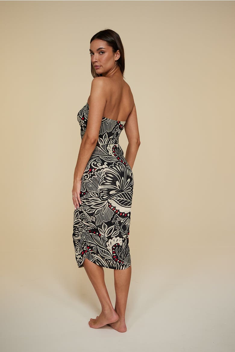 Caspian Cover-up Dress, Alternate, color, Miyajima