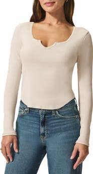 Splendid Posie Stretch Cotton Rib Top