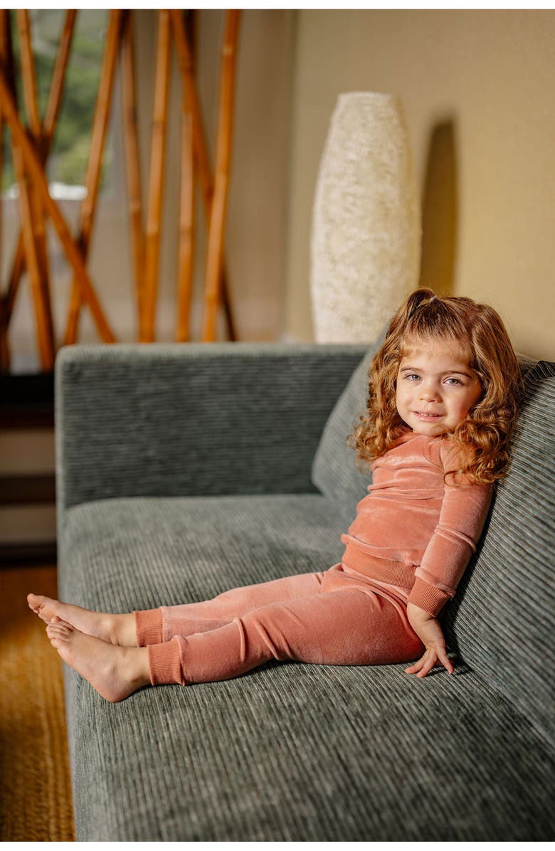 Pouf Girls Stay Cozy PJ, Alternate, color, Rose