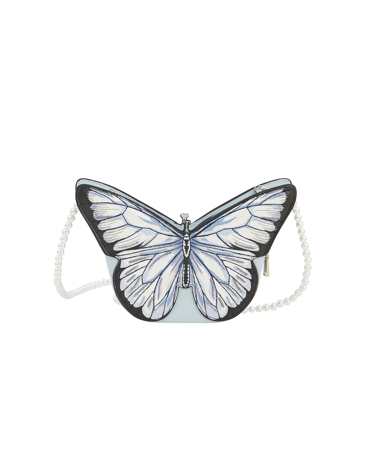 Fable England Blue Butterfly Bag, Alternate, color, Blue