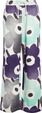 Marimekko Varret Floral Cotton Sweatpants