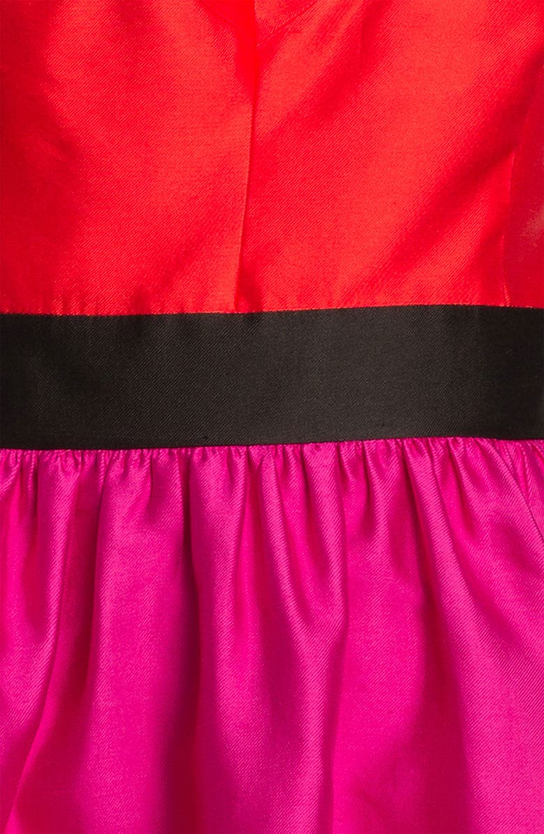 Kate Spade New York 'normandy' silk blend fit & flare dress, Alternate, color,