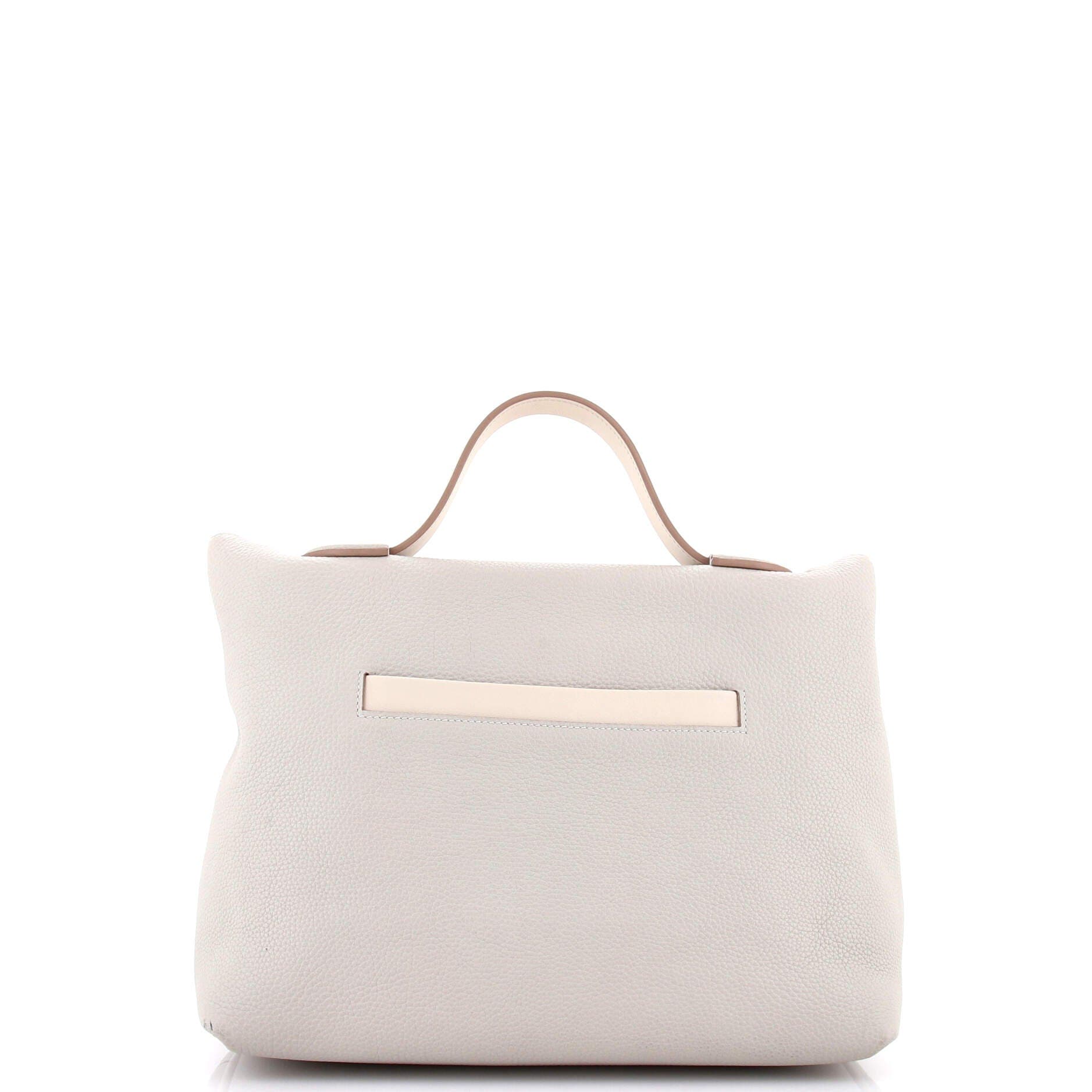 Pre-Owned Hermes 24/24 Bag Togo with Swift 35, Alternate, color, Gris Perle