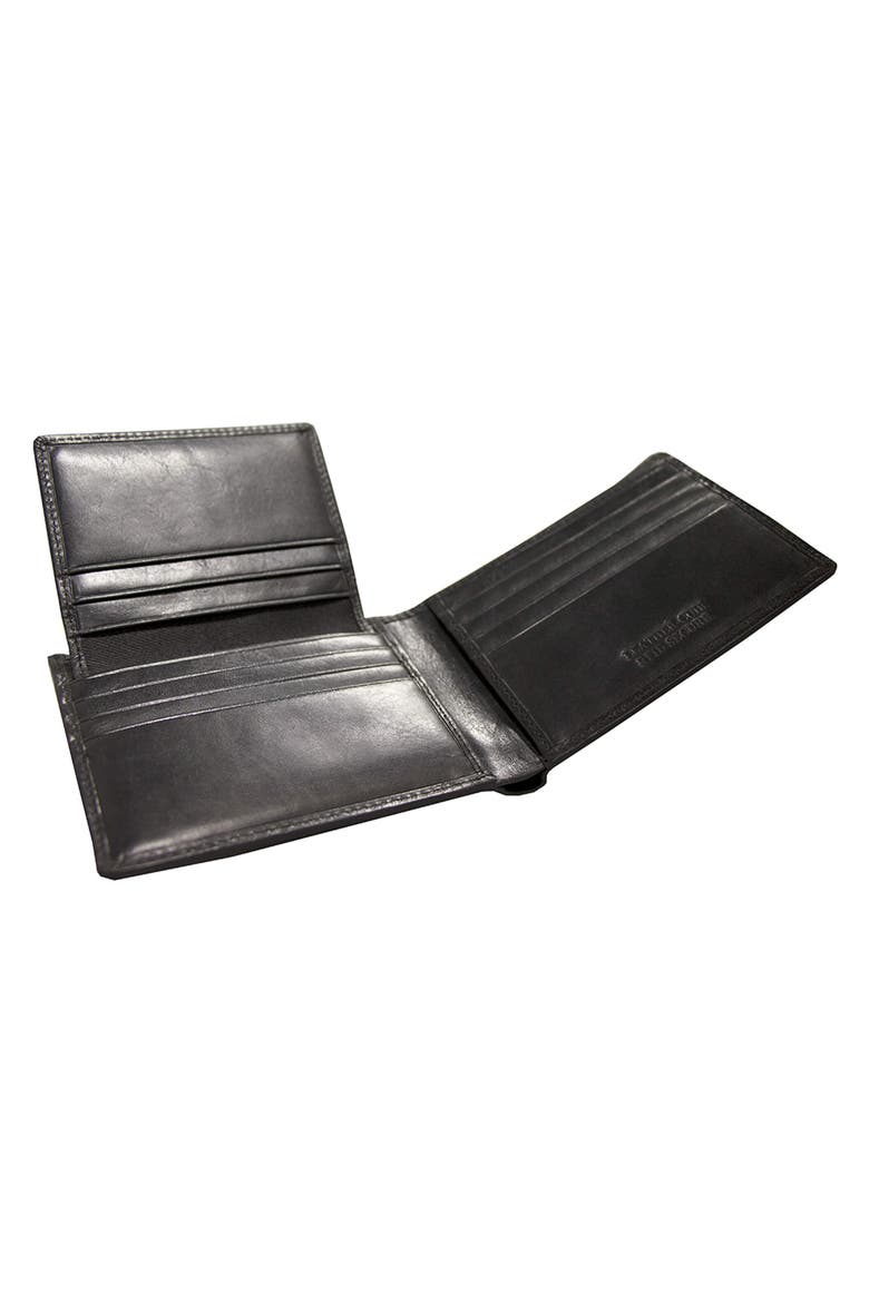 Boulder Left Wing RFID Billfold Wallet, Alternate, color, BLACK