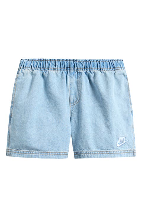 Kids' Cotton Denim Drawstring Shorts (Big Kid)
