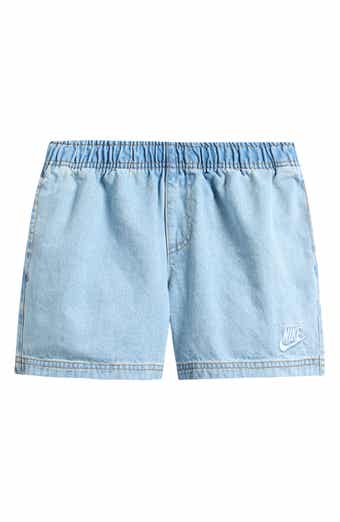 Kids' Cotton Denim Drawstring Shorts