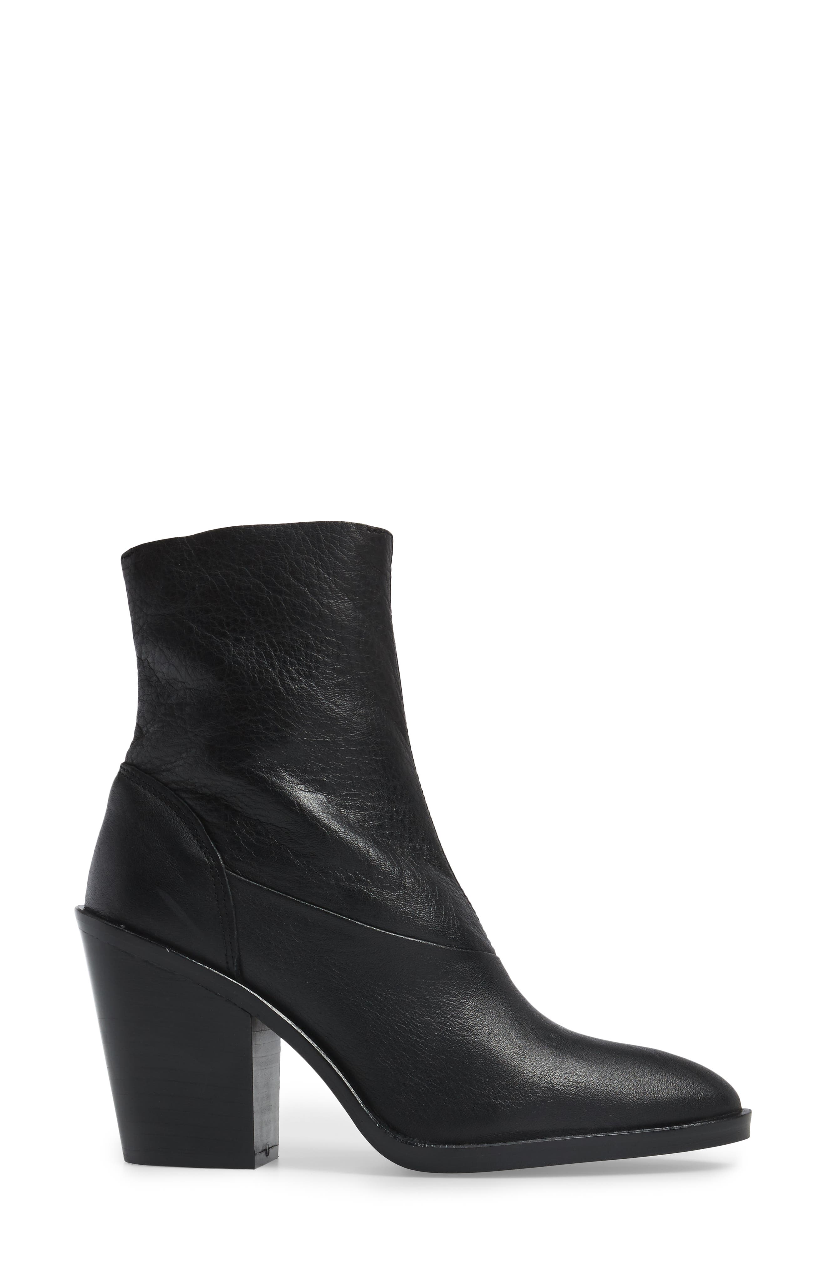 Topshop May Sock Bootie, Alternate, color, 
