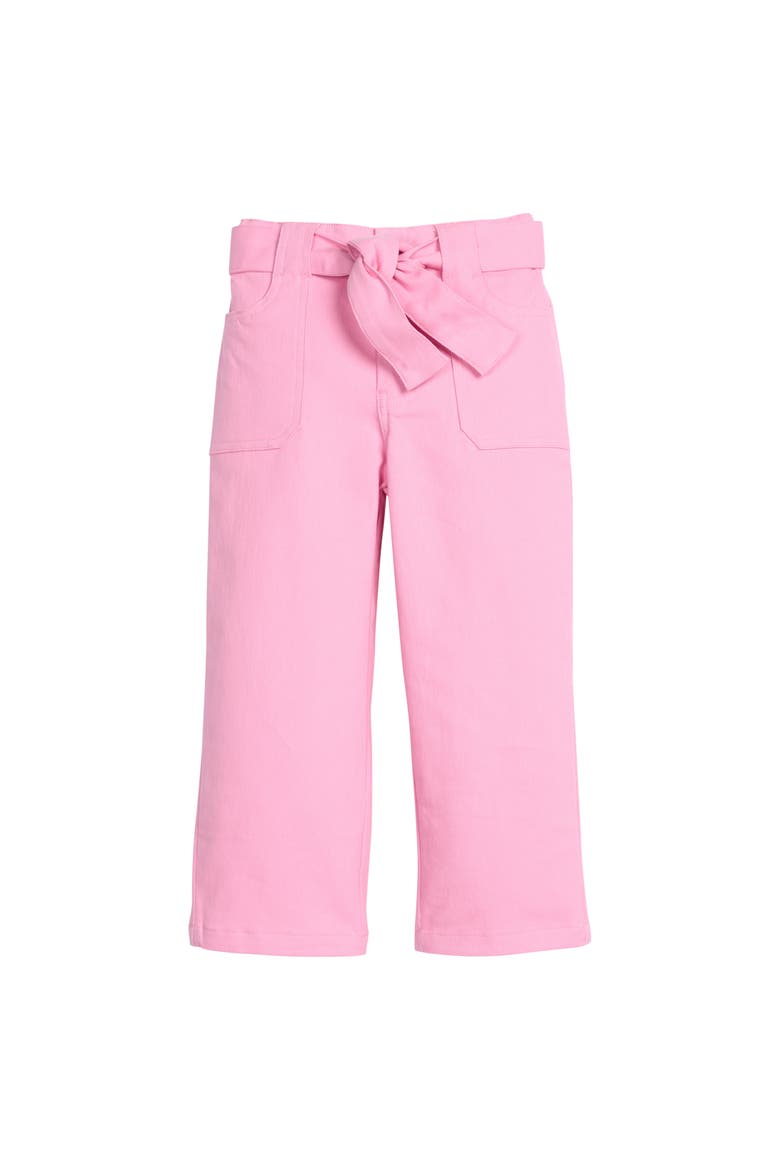 Kids' Wide Leg Claiborne Pant, Main, color, Bubblegum Twill