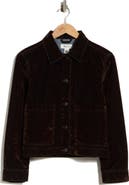 Madewell Flocked Denim Chore Jacket