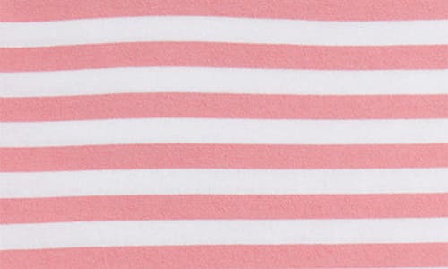 Polo Ralph Lauren Kids' Stripe Cotton Ringer T-shirt Dress In Pink