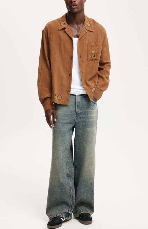 COTTON ON COTTON ON BAHAMA LONG SLEEVE SHIRT