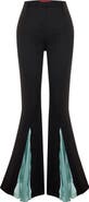 PCFG The Party Edit Contrast Chiffon Detail Pants