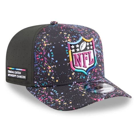 Men's New Era  Black Shield Logo 2025 NFL Crucial Catch A-Frame 9FIFTY Snapback Hat